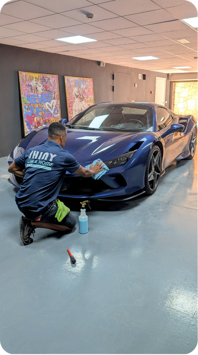 Trabajo de limpieza de interior de vehículos Valencia