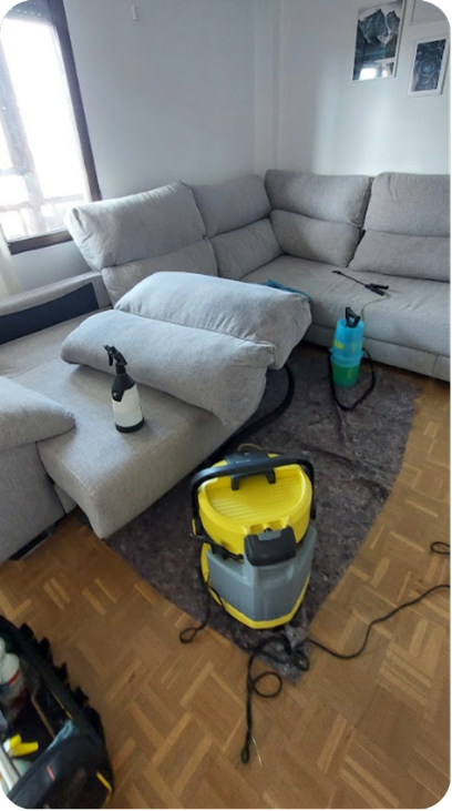 Servicio de limpieza de tapicerías a domicilio en Valencia